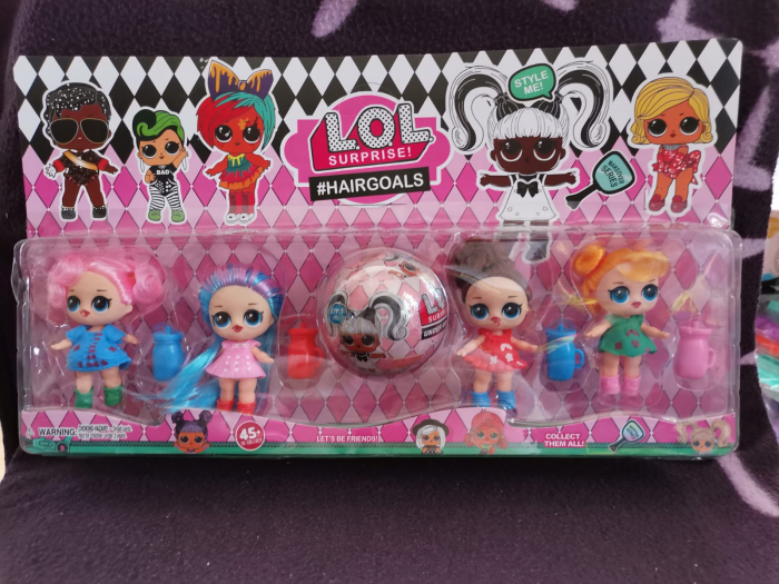 Set 4 figurine Lol Surprise si Capsula surpriza [2]