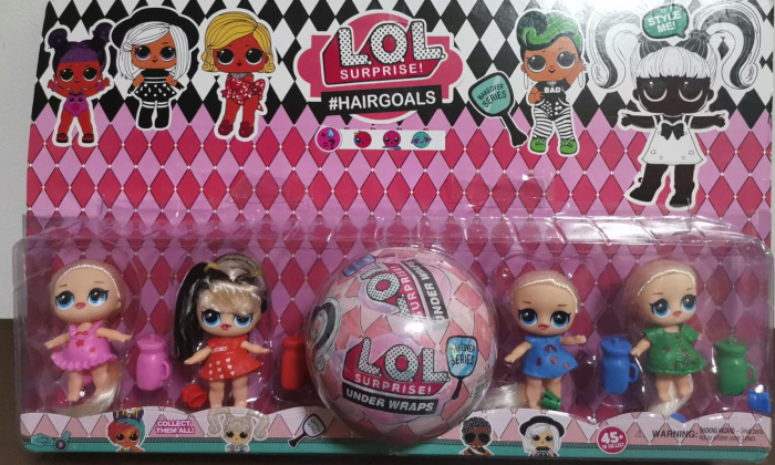 Set 4 figurine Lol Surprise si Capsula surpriza [3]