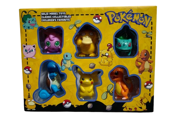 Set 6 Figurine Pokemon - Mini Figuri de Colectie [1]