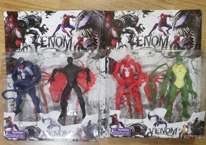 Set 4 Figurine Venom si Spiderman cu Raufacatori [4]