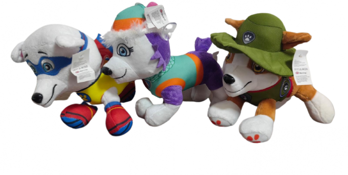 Set 4 Jucarii de Plus Ryder si Patrula Catelusilor Paw Patrol [2]