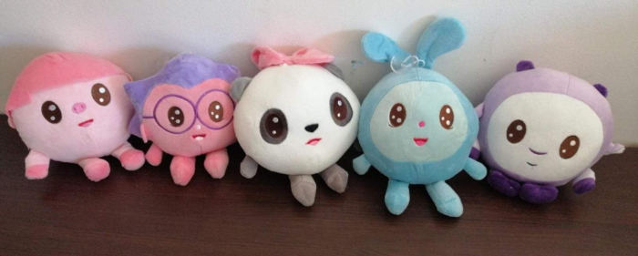 Set 5 Jucarii de Plus Babyriki [9]