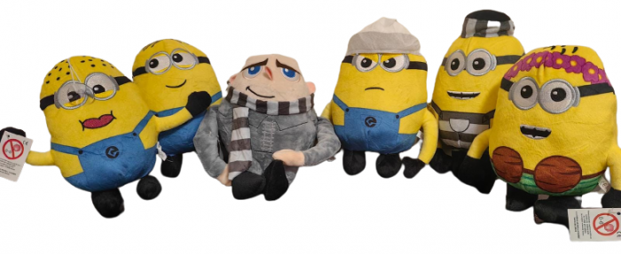 Set 6 Jucarii de plus Minions [2]