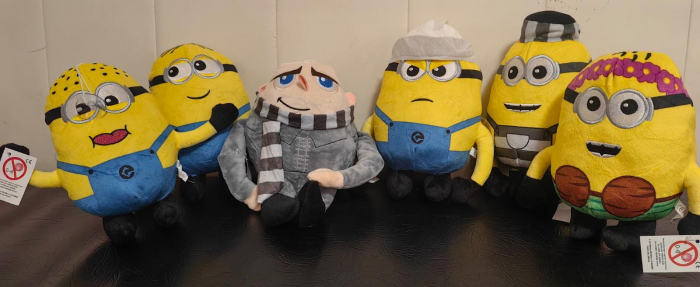 Set 6 Jucarii de plus Minions [4]
