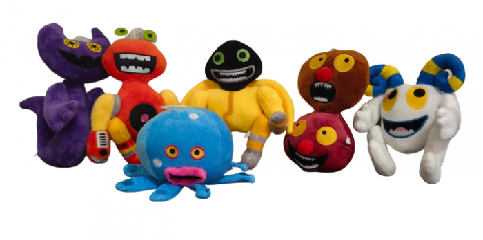 Set 6 Jucarii din PLus My Singing Monster [2]