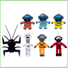 Set 7 Jucarii din Plus Lethal Company Mascote Jocul Video Lethal Company [2]