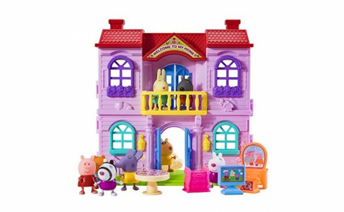 Set 8 Figurine Peppa Pig Casuta Beautiful Villa [3]