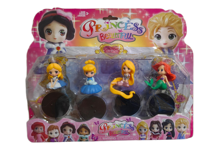 Set figurine Princess Beautiful Printese [1]