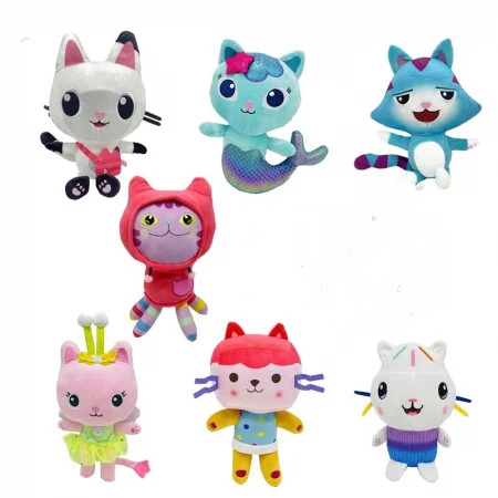 Set 7 Jucarii din Plus Gabbys Dollhouse si Prieteni [2]