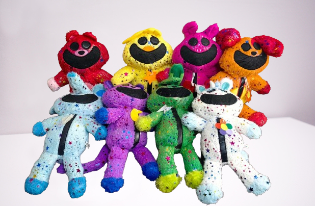Set 8 Jucarii din Plus Poppy PlayTime seria 3 Smiling Critters [3]