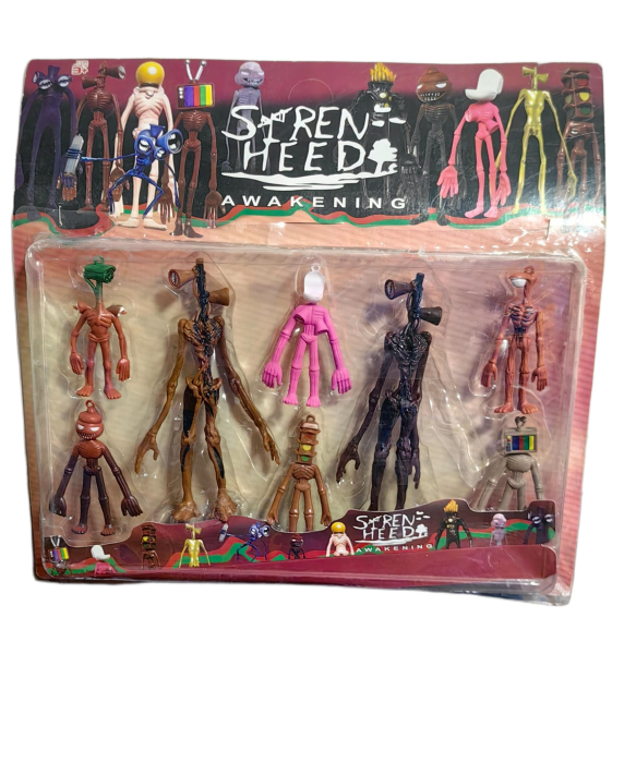 Set 8 Siren Head Figurine [1]