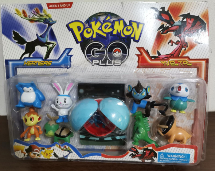Set Bila tip Pokemon GO Plus si 8 Figurine [2]