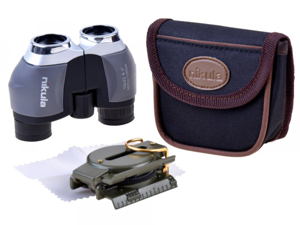 Set explorator Binoclu cu Busola copii [2]
