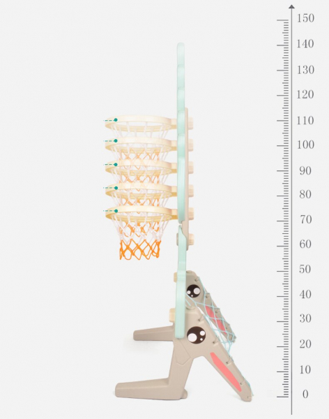 Centru de Joaca de Activitati Sportive 3 in 1 Girafa [8]