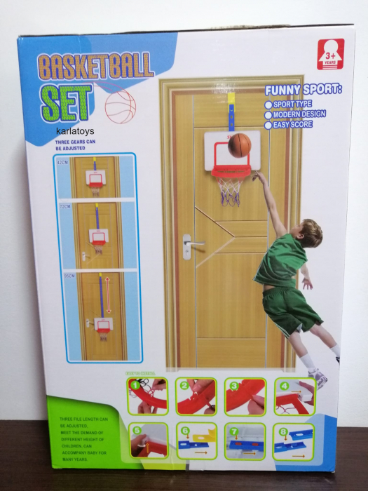 Set Cos de Baschet pentru usa - Cos de baschet copii pentru interior [3]