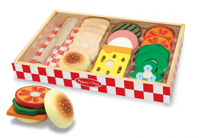 Set creativ din lemn Melissa and Doug Creeaza Sandwich [2]