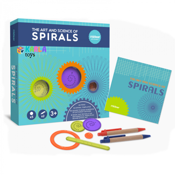 Set Creativ Spirala Sablon Desen Mideer Spirograf [2]