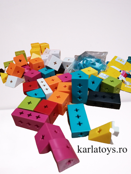 Set Joc de construit Animale Traffic Dinosaur Blocks [9]