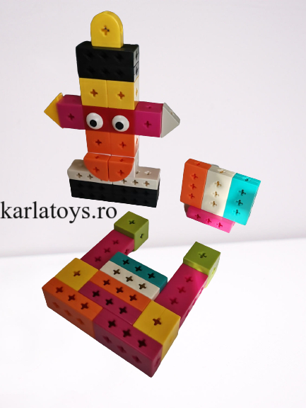 Set Joc de construit Animale Traffic Dinosaur Blocks [7]