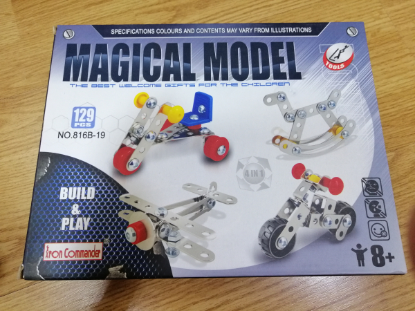 Set de Construit din Metal Magic Model [2]