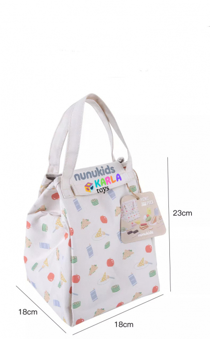Set de picnic cu accesori din lemn Hai la Picnic! Nunukids [3]