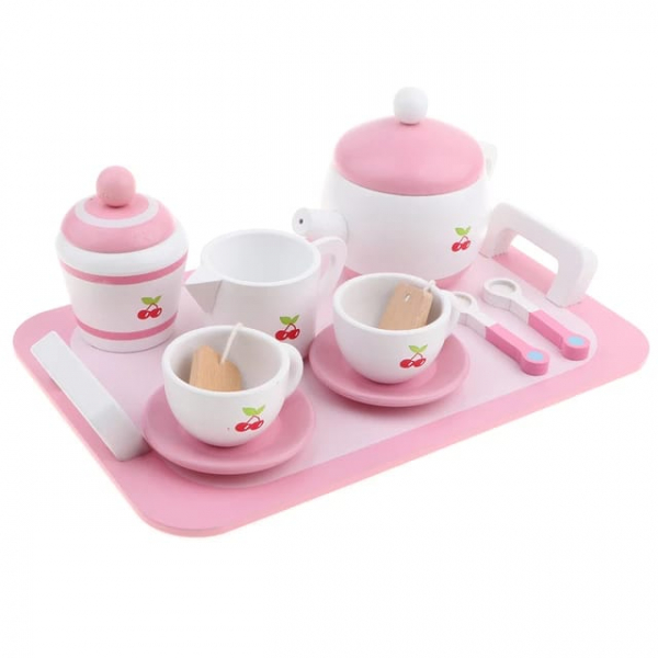 Set de Servit Ceaiul din Lemn Copii [3]