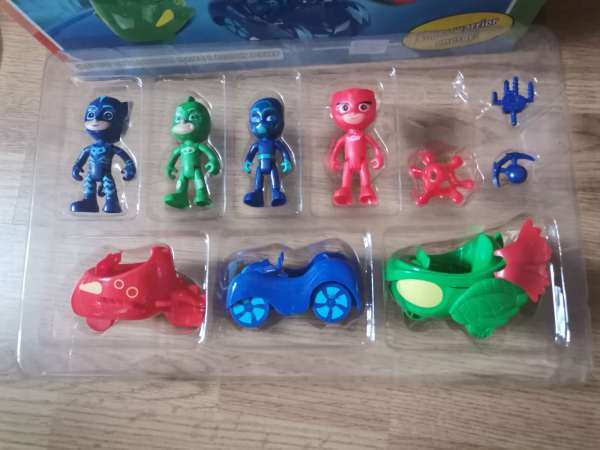 Set figurine cu masinute Eroii in Pijama [5]