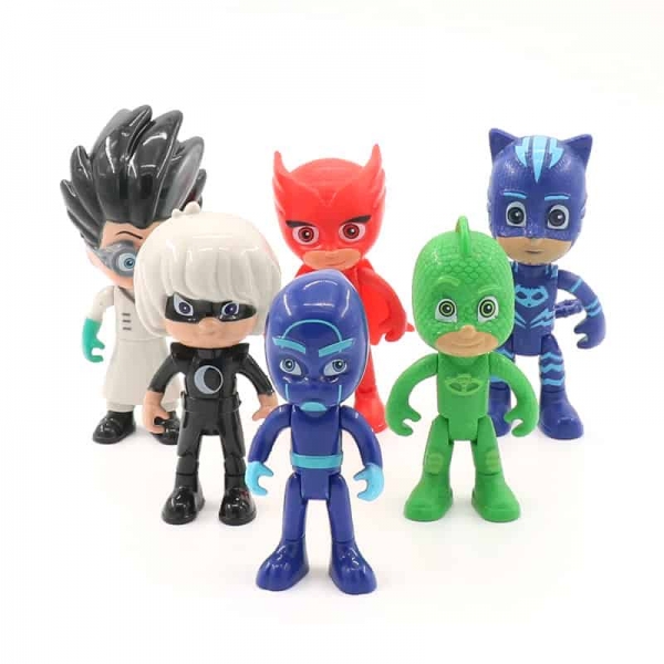 Set 6 figurine Eroii in Pijama pentru copii [3]