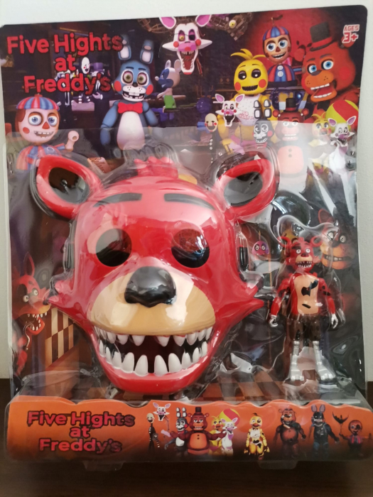 Set FNAF Masca si Figurina Five Nights at Freddy' s [1]