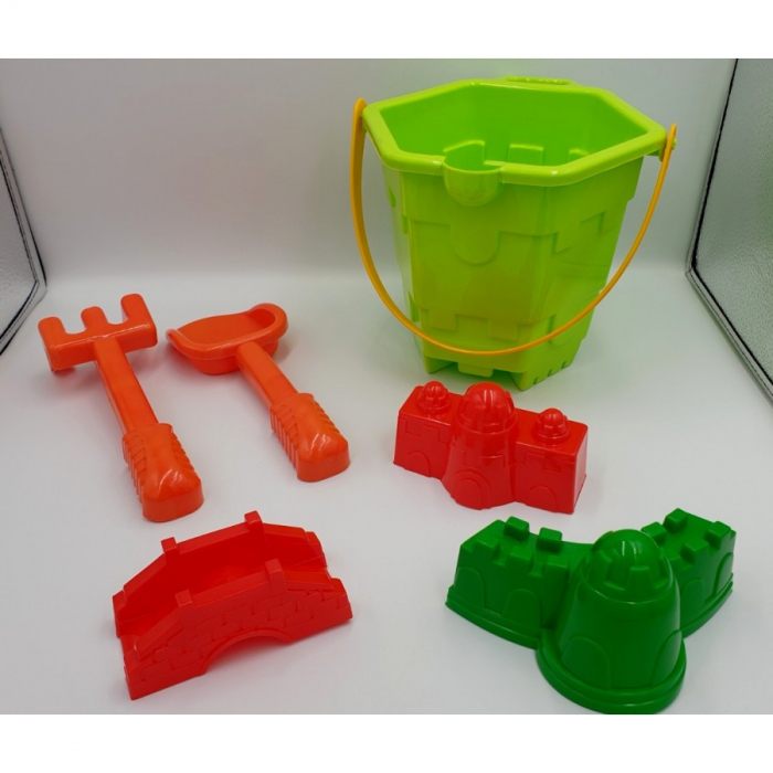 Set Galetusa de Nisip cu Accesorii 5 piese [2]