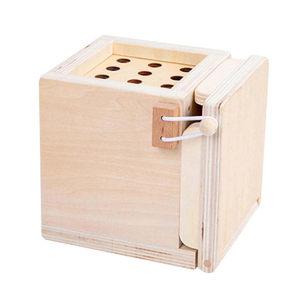 Set Joc educativ Montessori 4 in 1 Cutia permanentei sortare [6]