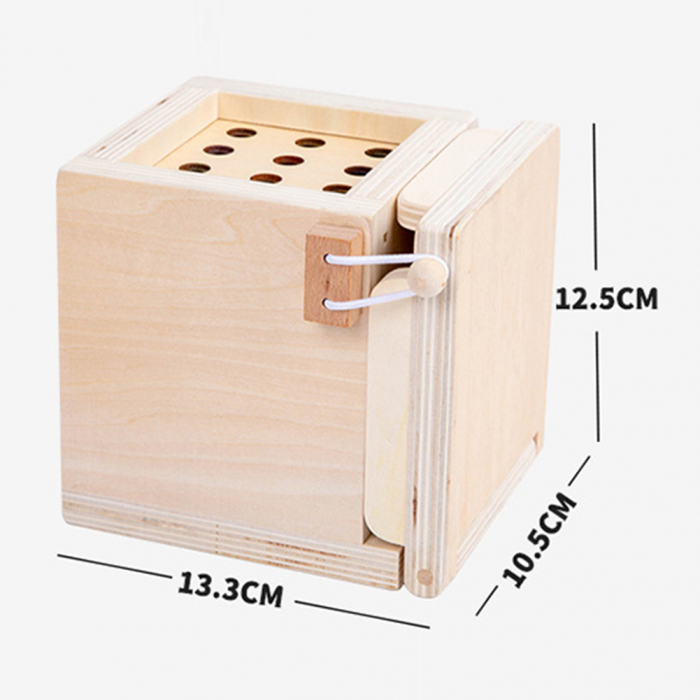 Set Joc educativ Montessori 4 in 1 Cutia permanentei sortare [14]