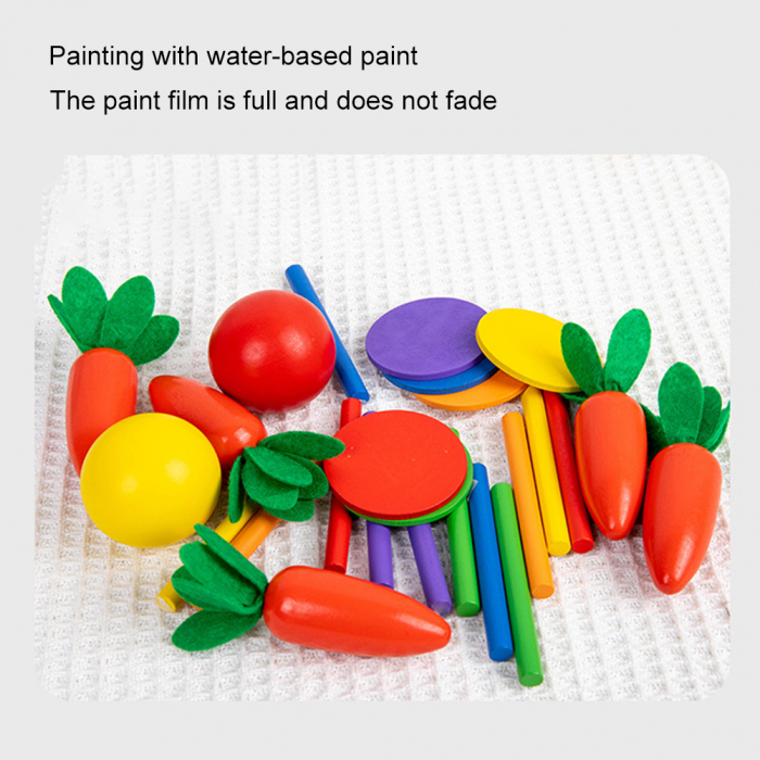 Set Joc educativ Montessori 4 in 1 Cutia permanentei sortare [13]