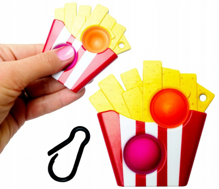 Set Joc Pop It Breloc Push Pop Bubble Fidget [4]