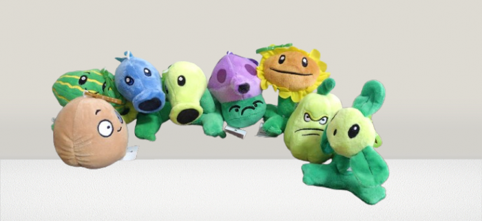 Set Jucarii de Plus Plants vs Zombies 10 buc [2]