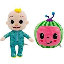 Set Jucarii de plus Super JJ Cocomelon si Watermelon [1]