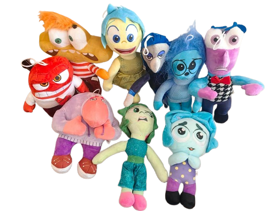 Set  Jucarii din Plus Inside Out 2 - 9 Personaje [2]