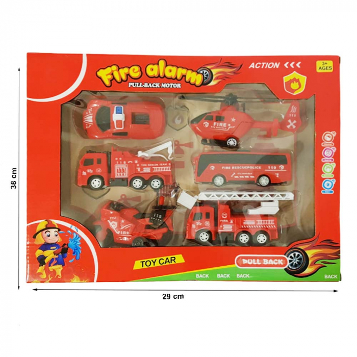 Set Masinute de jucarie Vehicole Pompieri [3]