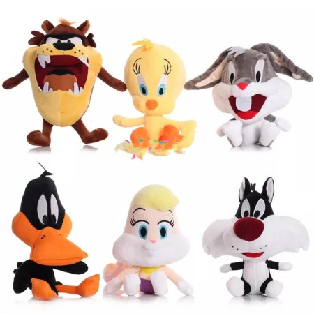 Set Mascote de Plus Looney Tunes Bebelusi - 6 Personaje [1]