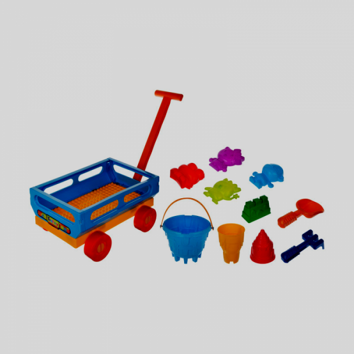 Set nisip Caucior de Tras cu accesorii 10 piese [3]