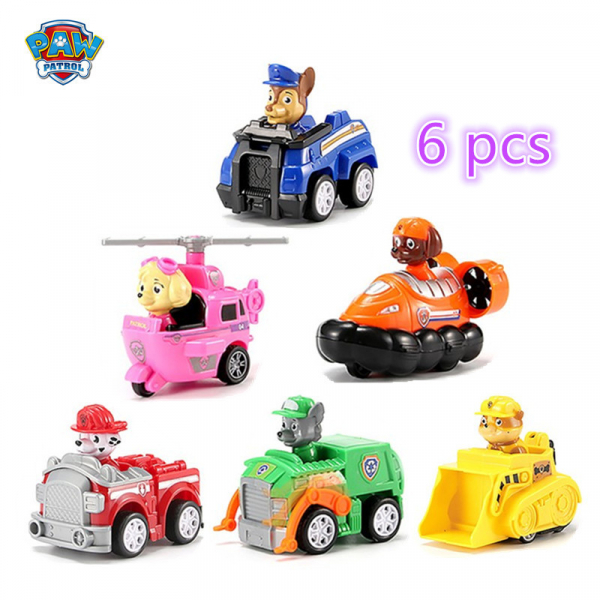 Set Patrula Catelusilor  figurine cu masinute [3]