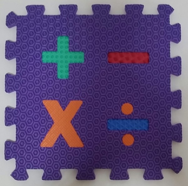 Set puzzel 10 piese cifre si litere - Covoras puzzle Litere si Cifre [9]