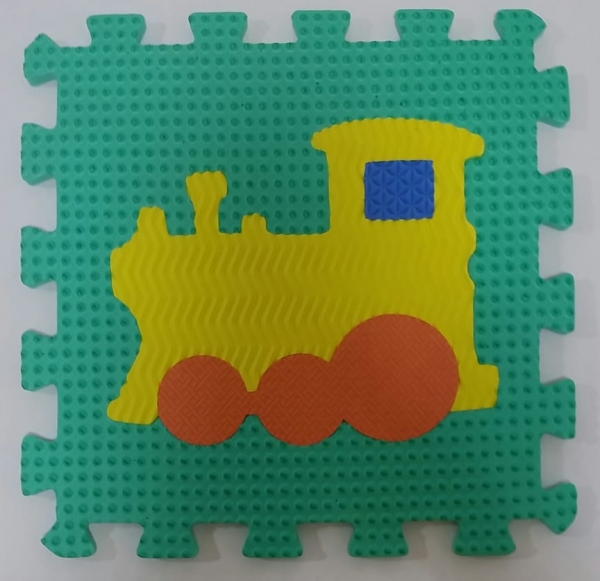 Set puzzel 10 piese cu vehicole - Covoras puzzle vehicole [8]