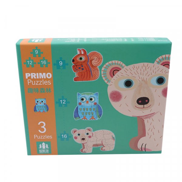 Set Puzzle Mare copii - Puzzle imagini animale piese mari [4]