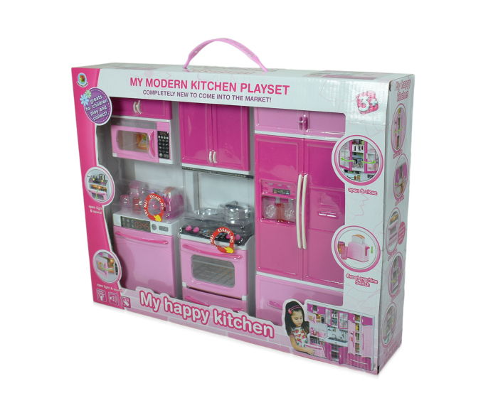 Set Bucatarie de Jucarie My Happy Kitchen – Kit Deluxe cu Lumini & Sunete [2]