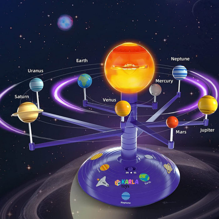 Sistemul Solar cu Proiector Joc Educational Planetele [6]