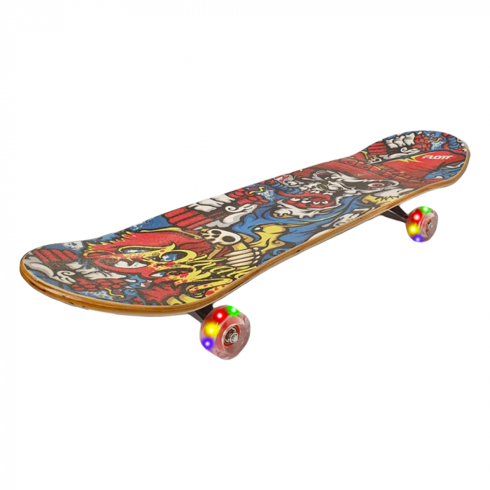 Skateboard FLOTT Roti din Silicon cu Lumini [2]