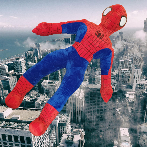 capitalism Plush Doll helicopter Jucarie Spider-Man din Plus Jumbo - Mascota de Plus Omul Paianjen