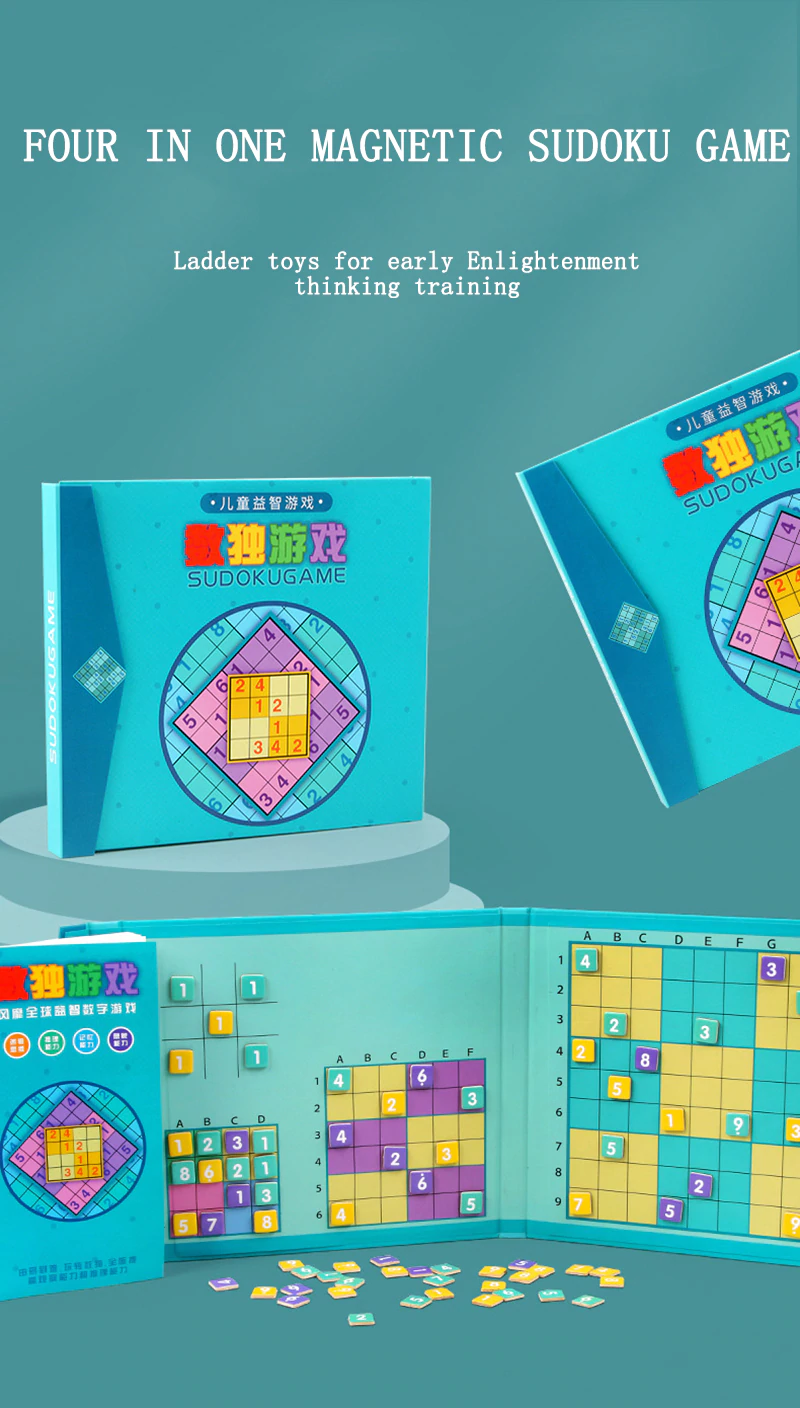 Joc de logica si matematica Sudoku Magnetic [1]
