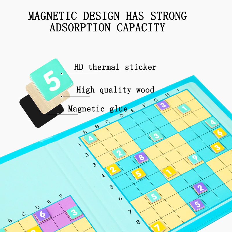 Joc de logica si matematica Sudoku Magnetic [10]